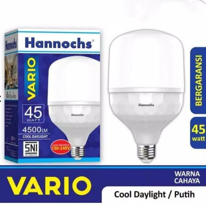 Bohlam LED Hannochs Vario White 6W/12W/18W/24W/30W/36W/45W/50W