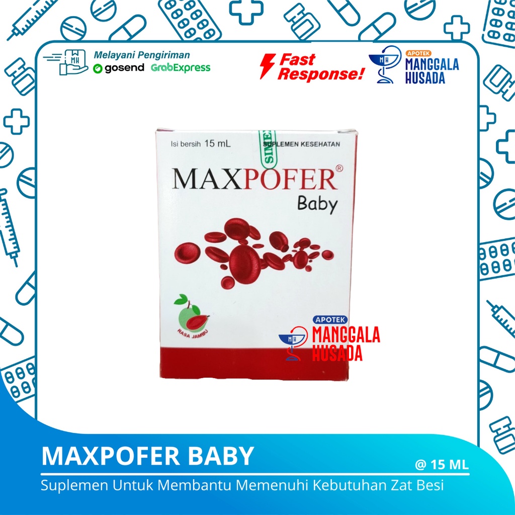 MAXPOFER BABY SUPLEMEN @ 15 ML