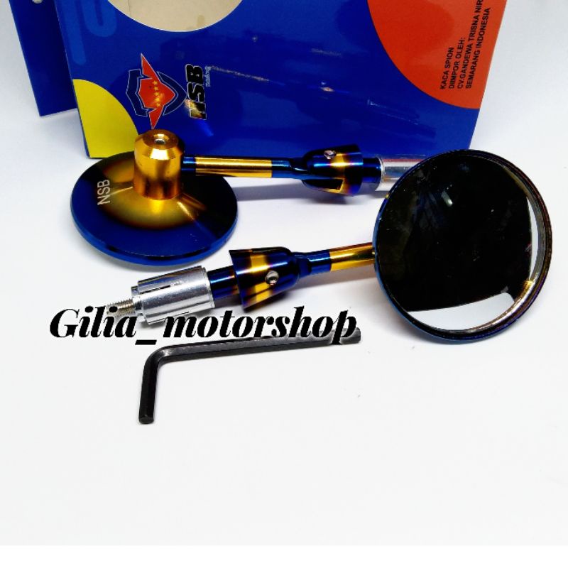 SPION JALU BULAT BAR END TWO TONE NMAX AEROX XMAX VARIO PCX VESPA