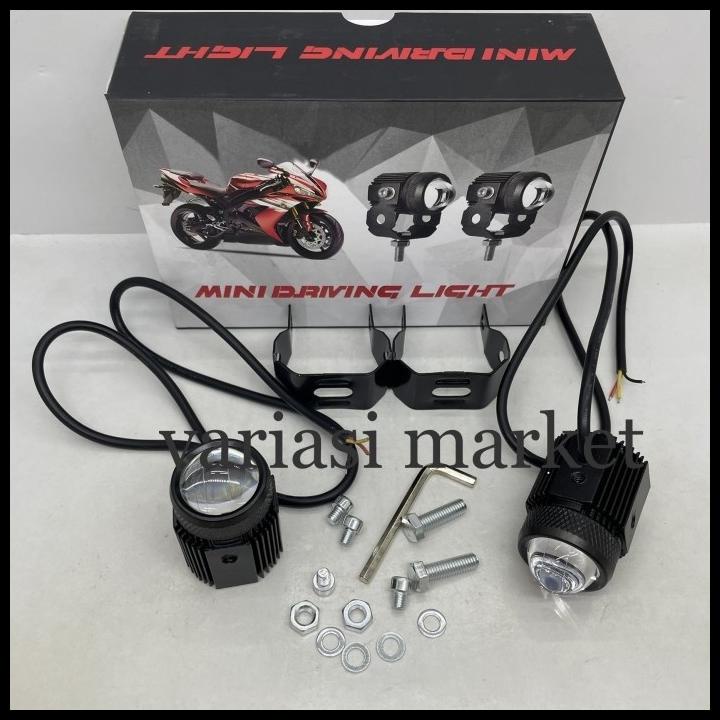 Lampu Tembak Laser Gun D2 Bullaes - Foglamp Mini Laser Gun D2 Bullaes Termurah