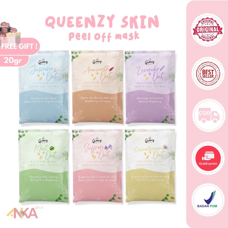 Quinzy skin peel off mask queenzyskin