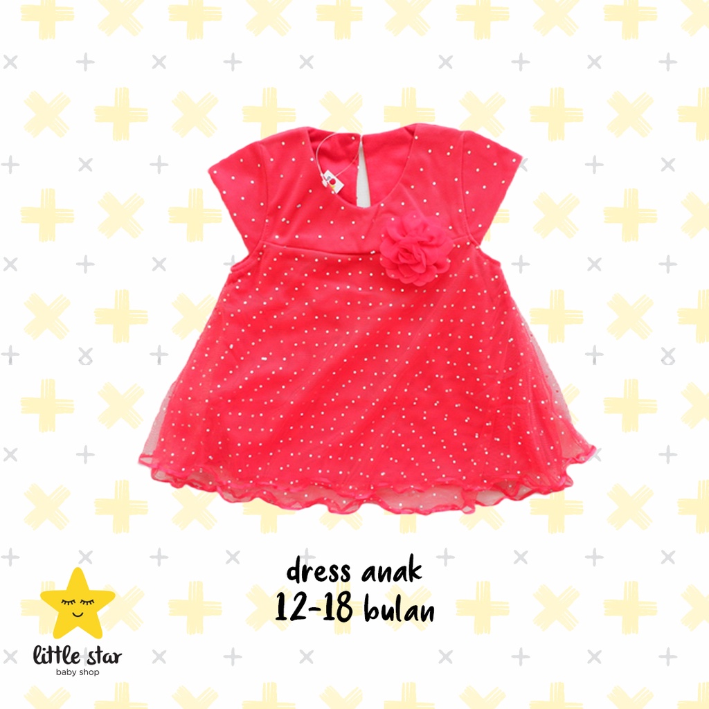 Sweet H Dress Anak Perempuan | Set Baju Bayi Cewek Girl