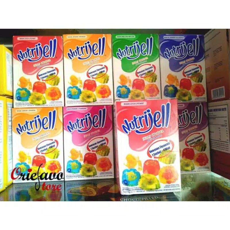 

nutrijel bubuk agar2 rasa buah 15 gram