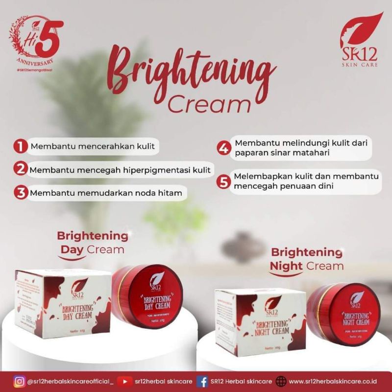 sr12 Brightening Cream