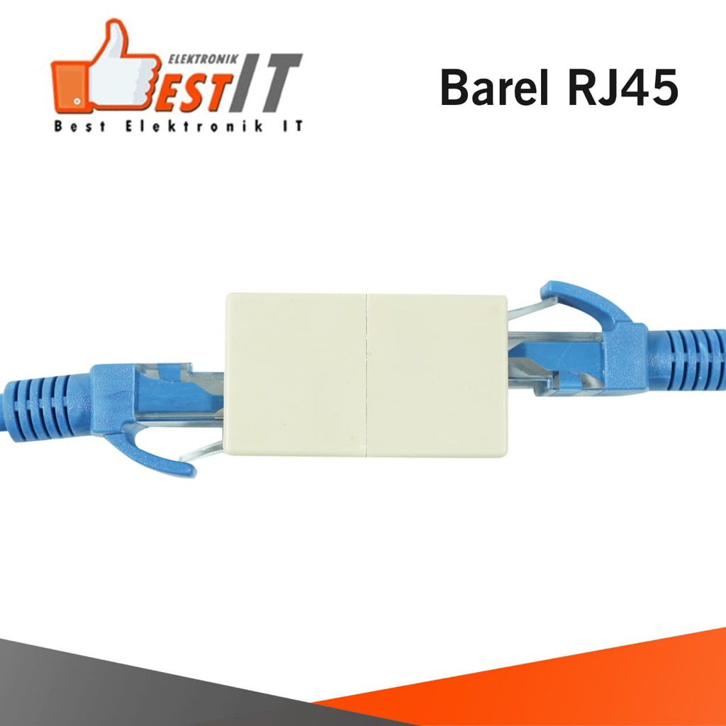 Barel RJ45 Sambungan Kabel Lan