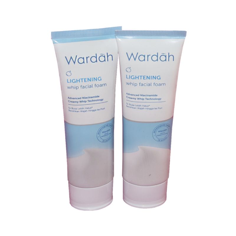 ✿ELYSABETHME✿ 🅆 🄰 🅁 🄳 🄰 🄷 Wardah lightening whip facial foam sabun pembersih wajah muka remaja dan dewasa skin care halal