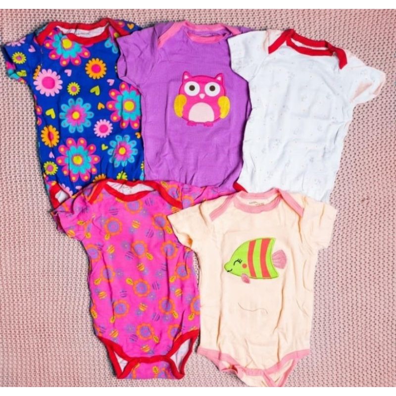 baju bayi jumper / romper baby set / Carter blue fly