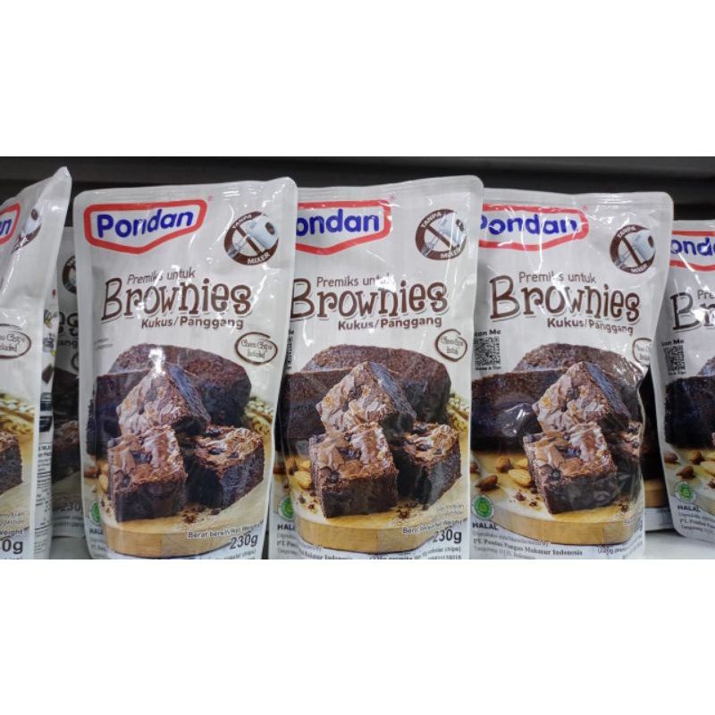 

Pondan Brownies Kukus Panggang 230 g