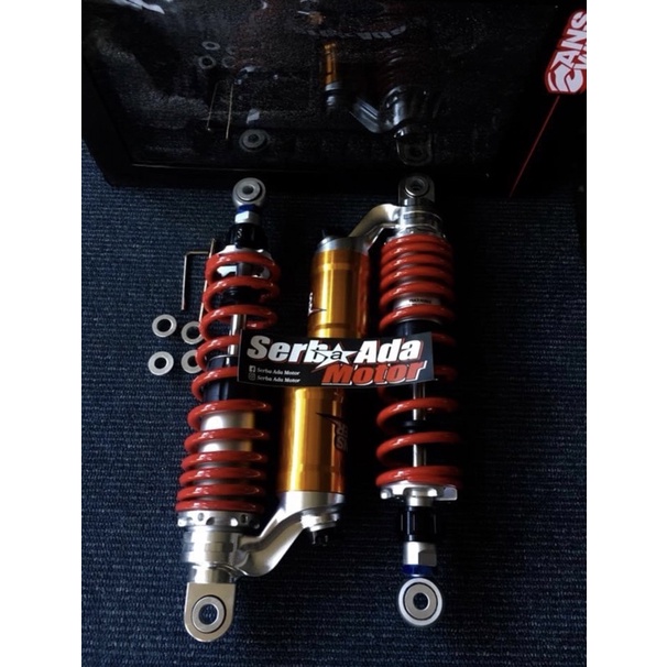 shock belakang tabung answer 012 CNC 340mm double click rx king smash