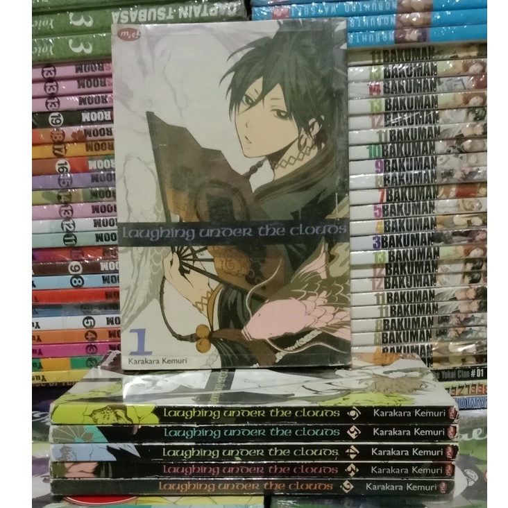 Komik Set Lengkap Donten ni Warau(Laughing Under The Cloud) Vol 4-6(Tamat) + Free Gift