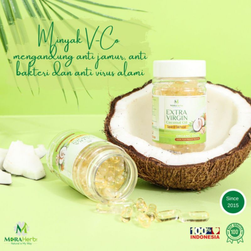 Kapsul VCO (Virgin Coconut Oil)