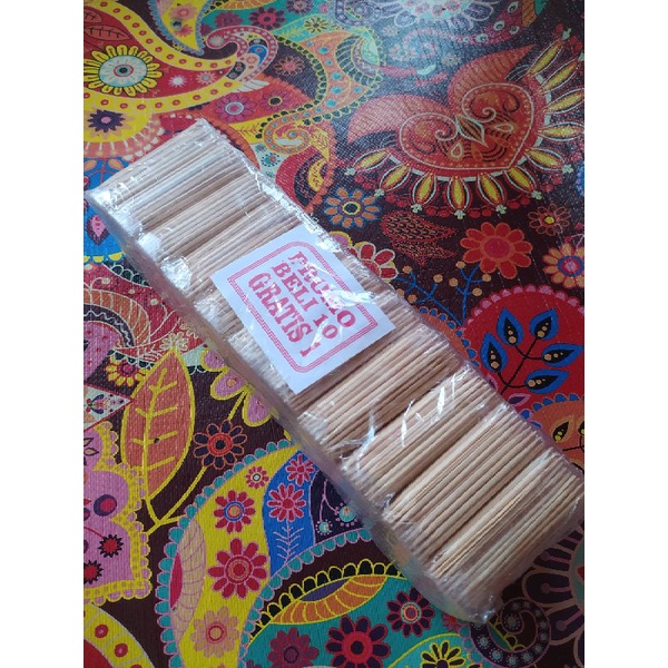 Tusuk Gigi Bambu / Tusuk Gigi Kayu / Tusuk Gigi Higienis