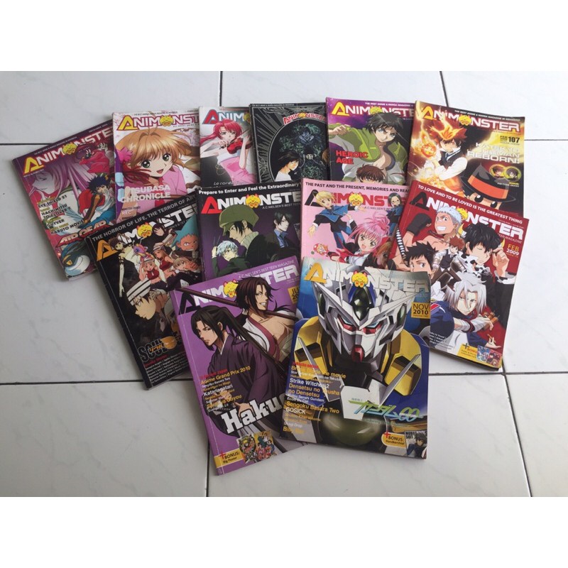 Majalah Animonster 12 Vol