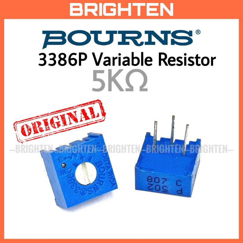 BOURNS 3386P VR 5K ohm Trimpot 3386 5Kohm Variable Resistor