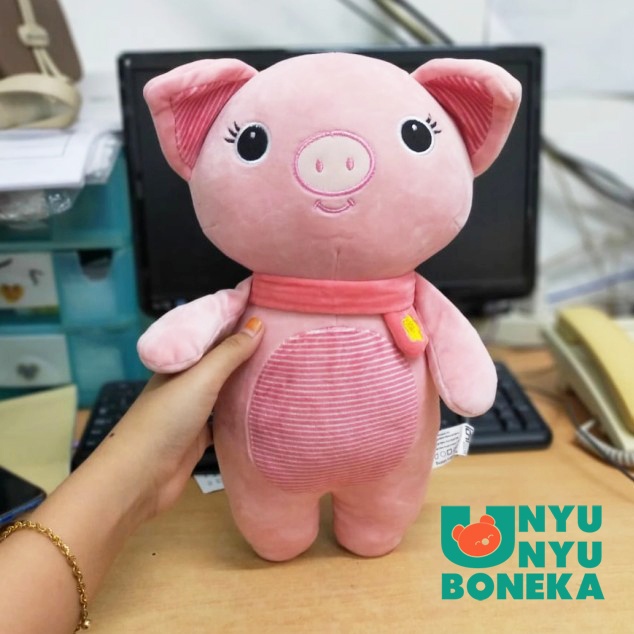 Boneka pig babi import animal hadiah souvenir