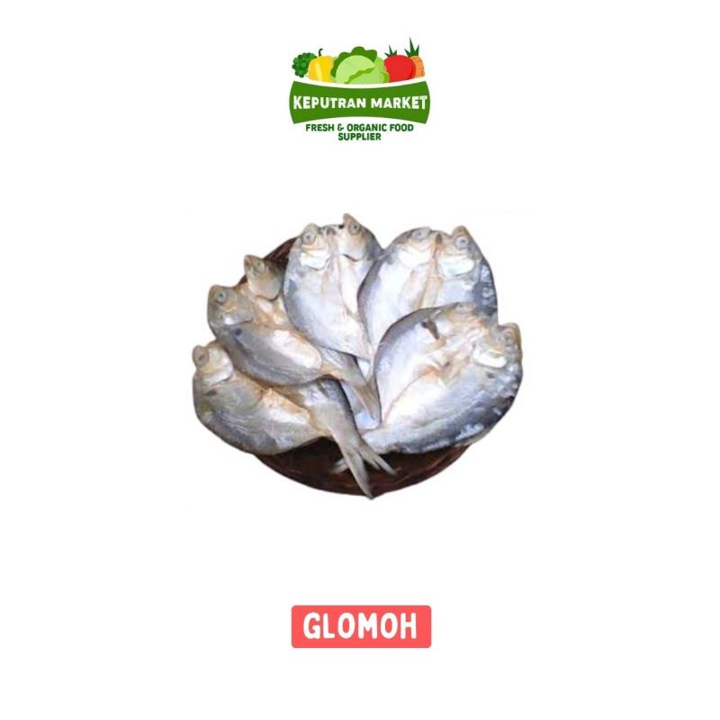 

Ikan Asin Glomoh 250 Gram / Ikan Segar