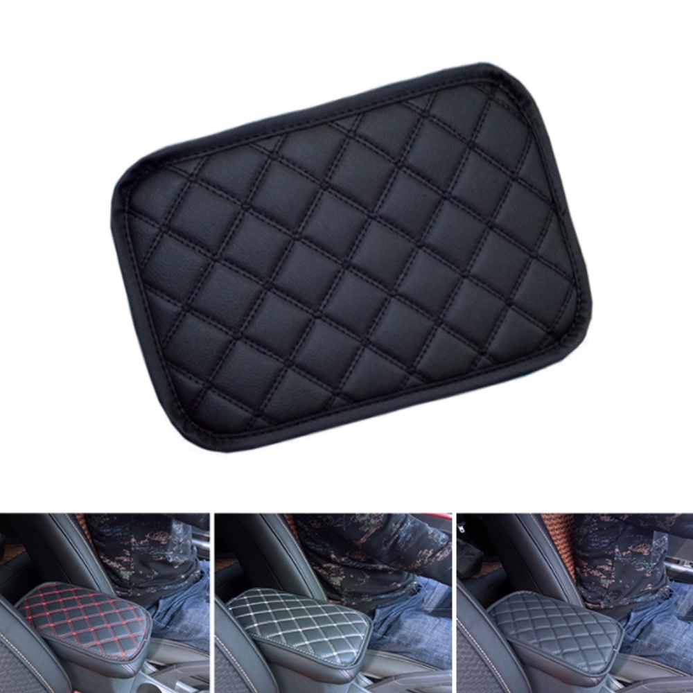 1 Pc Cover Pelindung Armrest Mobil Universal Bahan Kulit