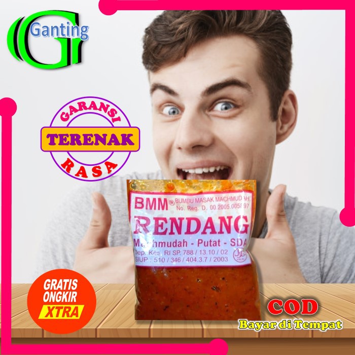 

BUMBU RENDANG INSTAN BUMBU JADI BUMBU MASAK MAHMUDAH GULE, LODEH, KRENGSENGAN, SOTO, RAWON BMM31