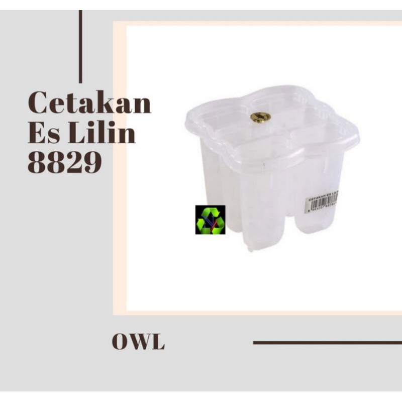 Cetakan Es Lilin/Cetakan Es Lilin Plastik 8829 OWL