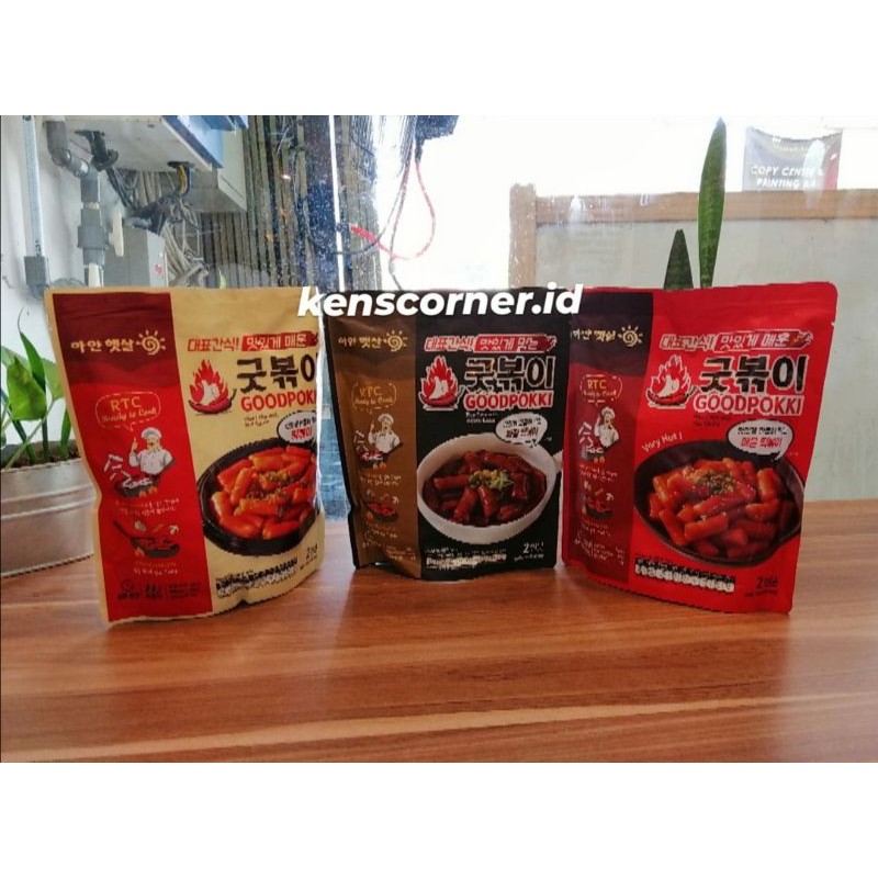 

GOODPOKKI Instant Topokki HALAL Pouch (360 Gram) / Instant Topokki Import