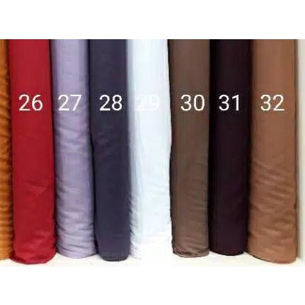 ✷ Kain Katun Jepang Polos. Bahan Katun Jepang Meteran. Katun Jepang Polos Premium ♠