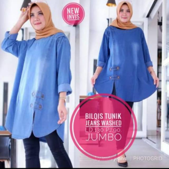 Bilqis tunik, tunik jumbo