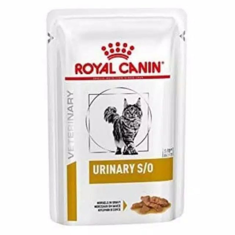 Royal Canin Urinary SO Cat Pouch 85gr / Makanan basah saset untuk kucing masalah urinary