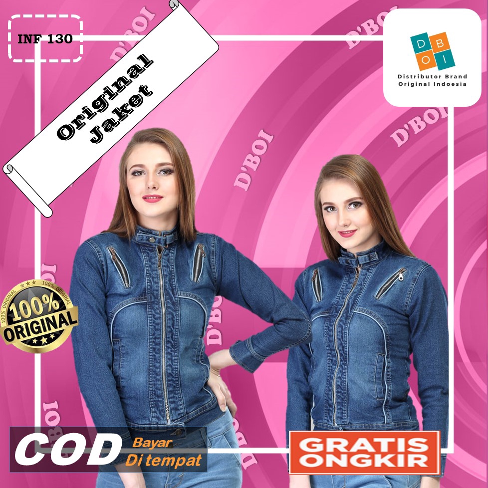 (COD) JAKET LEVIS WANITA JEANS CEWEK DISTRO ORIGINAL BANDUNG JEANS WANITA TERBARU KEKINIAN ORIGINAL