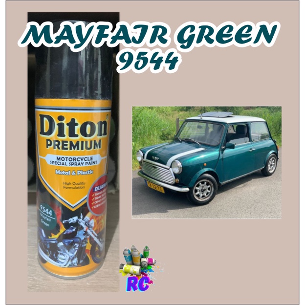 Cat Pilox Diton Premium Mayfair Green 9544 Warna Hijau Gelap Tua Metalik pilok pylox pylok