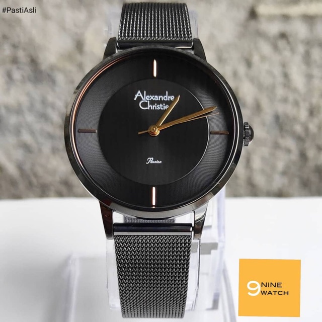 Jam Tangan Alexandre Christie Wanita AC 2853 Black