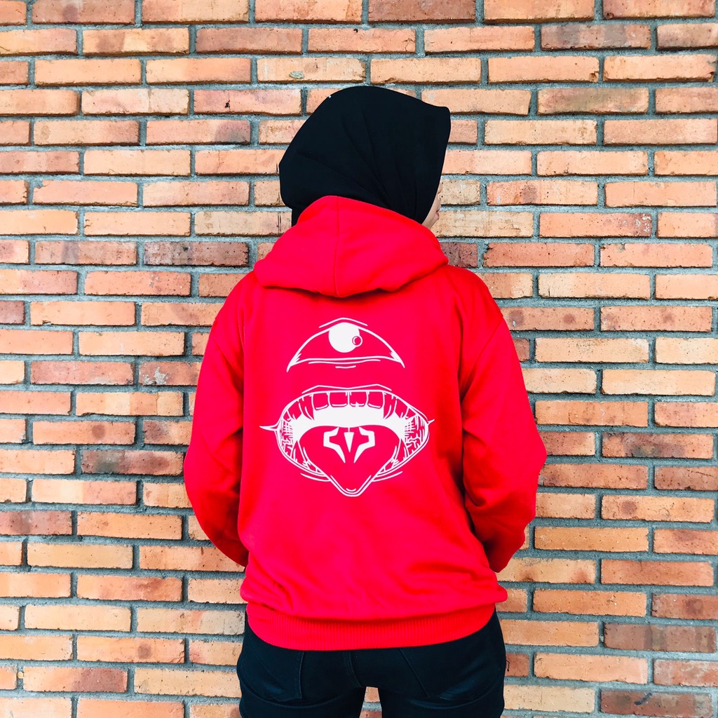 Jaket Sukuna Curse Red Anime Manga Jujutsu Kaisen Premium Unisex