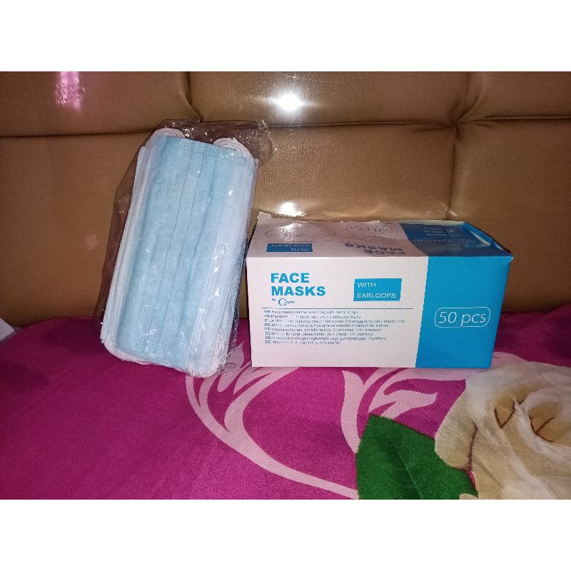 MASKER WAJAH FACE MASK NON MEDIS 3 PLY