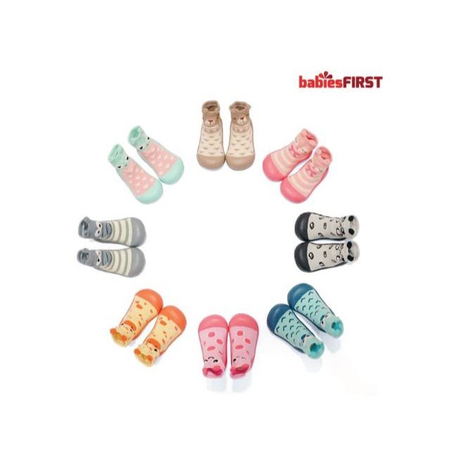 Babiesfirst Rubber Sock Shoes / Sepatu Kaos Kaki / Sepatu Karet Bayi