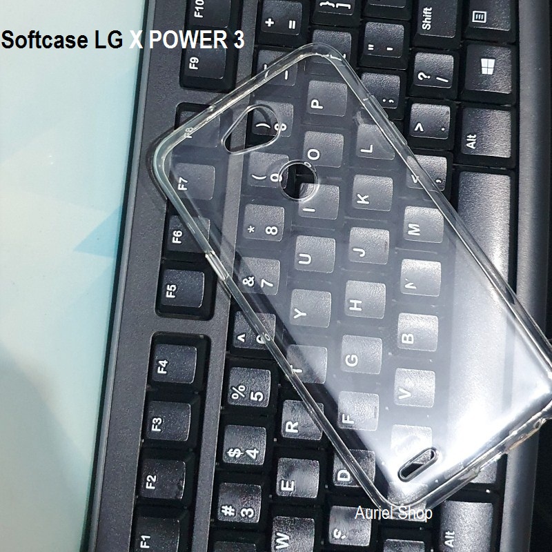 LG X POWER 3 / LMX510WM / LG X POWER / K220DS SoftCase Jelly TPU Ultra Thin - Clear