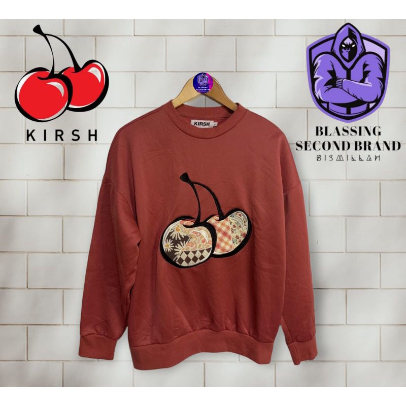 Crewneck KIRSH Big Cherry  Racycled Second Original