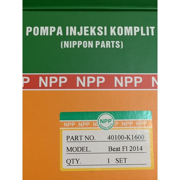 fuel pump assy beat fi esp scoopy fi original npp