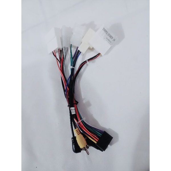 kabel Soket PNP head unit Android Toyota/Avanza