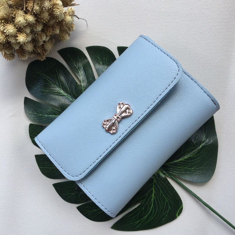 VINDERU DP-02 DOMPET LIPAT WANITA / CEWEK ANGELA-BIRU MUDA