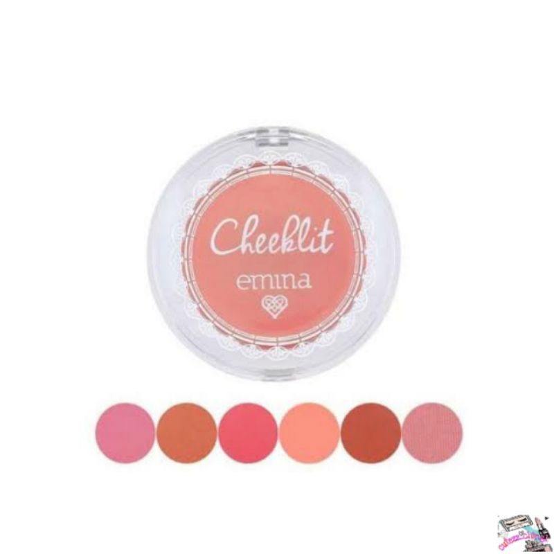 ☃Cutezz_Ching1☃Emina Cheeklit Pressed Blush 3,5g - Blush On