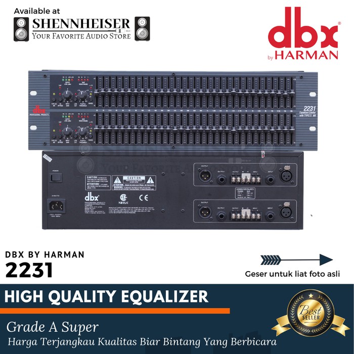 Promo Equalizer DBX 2231 Bergaransi | Shopee Indonesia