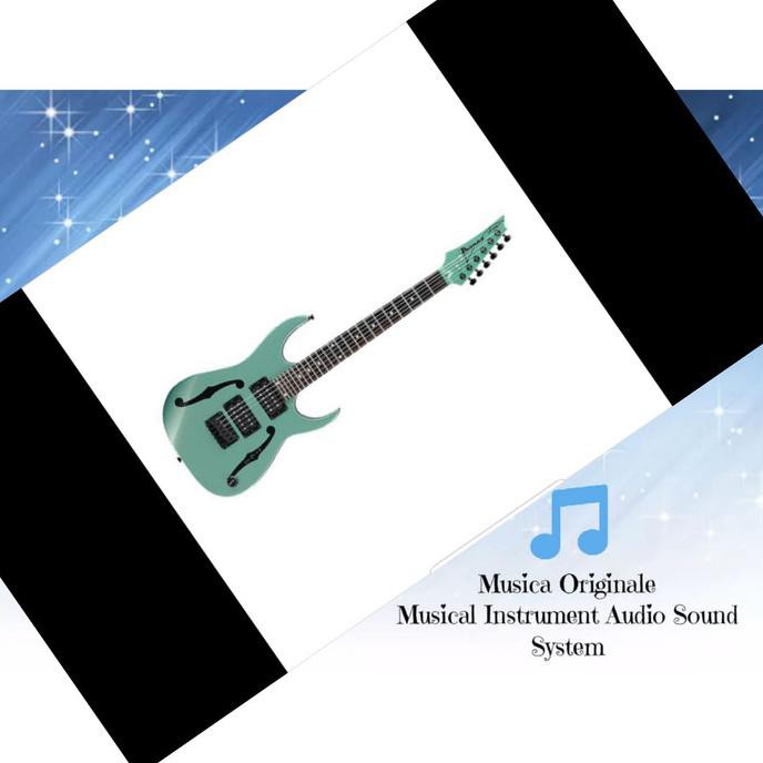 Ibanez Electric Guitar Pgmm21 Metallic Light Green Colour Gitar Ibanez