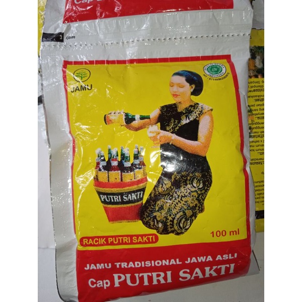 

Jamu Tradisional Jawa Asli Cap Putri Sakti