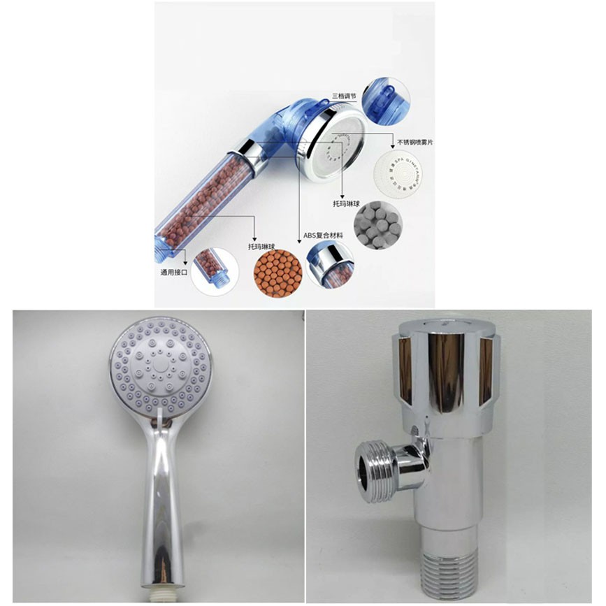 Kepala Shower Mandi / Shower Head Stainless/ Keran Air