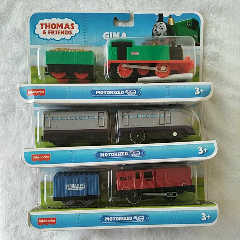 Thomas and Friends Motorized Track Master Gina Nia Salty Kenji Duchess Percy new look