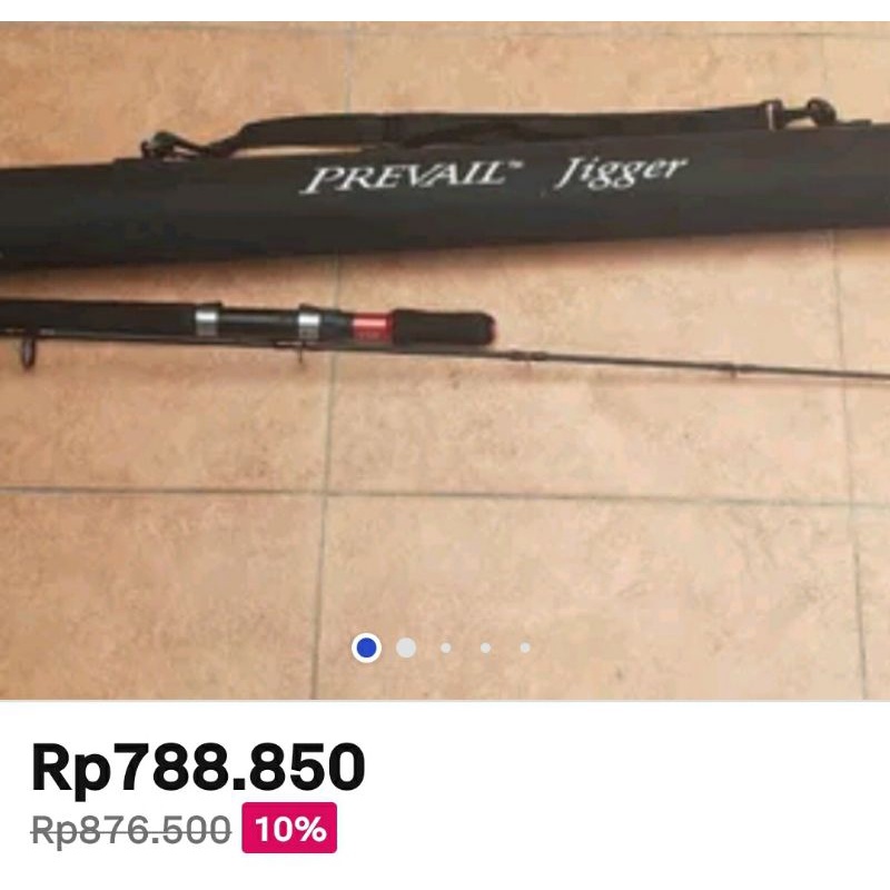 Mint PENN Prevail Jigger 601M PE1-3 rod