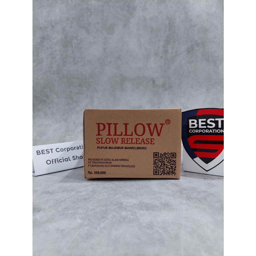 PILLOW SLOW RELEASE//PUPUK ORGANIK 1 BOX ISI 10 SACHET//100% ORIGINAL PRODUK PT.BEST//BEST SELLER
