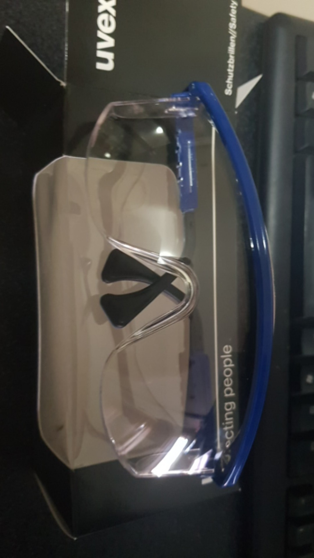 Uvex Safety Glasses,astrospec Clear Lens-9168265