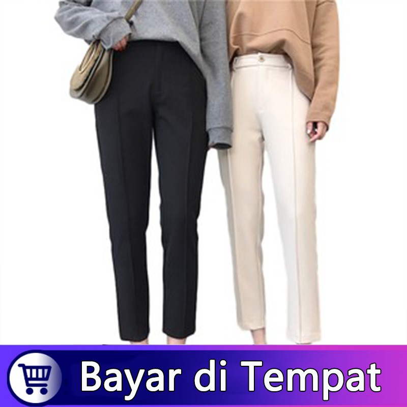 Xiaozhainv Celana Panjang Lurus Model Longgar Ada Ukuran Xiaozhainv Celana Panjang Lurus Model Longgar Ada Ukuran