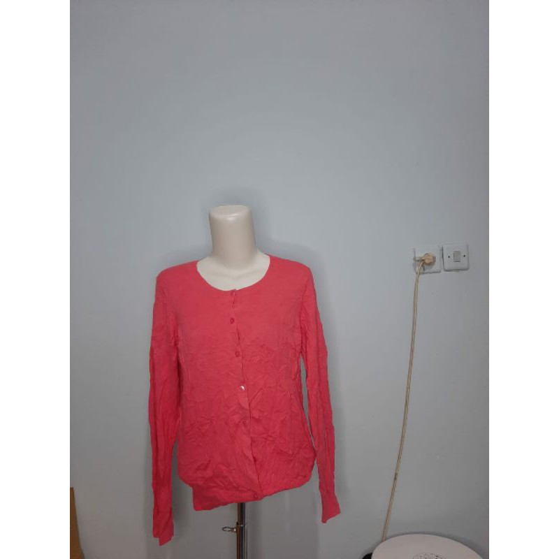 Cardigan UNIQLO Pink Fanta