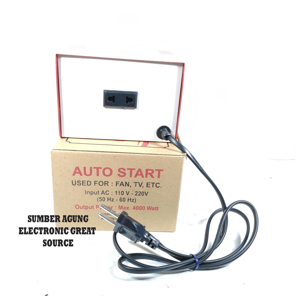 Inverator KJ 4000W 4000 Watt Automatic Power Starting Untuk Kipas TV Elektronik